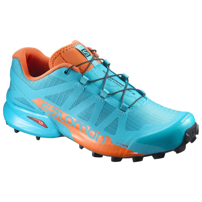 Chaussures De Trail Running Salomon Femme Turquoise Clair - Salomon SPEEDCROSS PRO 2 W - France (416